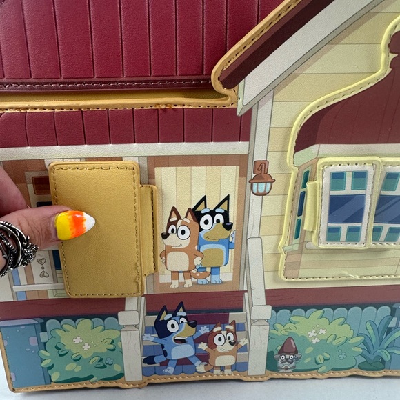 Bioworld Bluey Heeler House Figural Mini Backpack - BoxLunch Exclusive - Picture 9 of 14